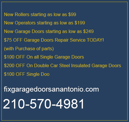 Garage Door San Antonio Offers